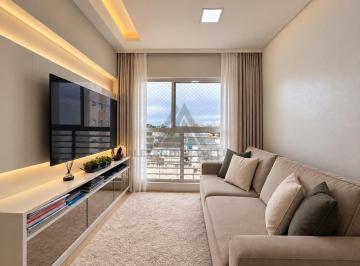 Apartamento · 59m² · 3 Quartos · 1 Vaga · Apartamento a venda com 3 dormitórios sendo 1 suíte no Ilhas do Havaí Home Club São Jose dos Pinhais
