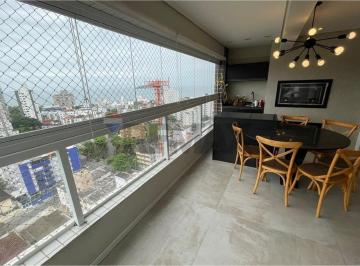Apartamento · 112m² · 2 Quartos · 2 Vagas · Apartamento a venda no Guarujá/SP 2 Dormitórios (1 suíte) Varanda Gourmet com Vista mar Piscina Chur