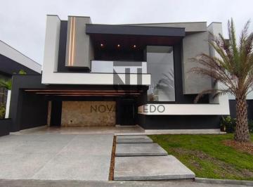 Casa · 451m² · 5 Quartos · 4 Vagas · SOBRADO DE ALTO PADRÃO À VENDA - 451m² - 5 SUÍTES - CONDOMÍNIO RESIDENCIAL MÔNACO - URBANOVA - SÃO J