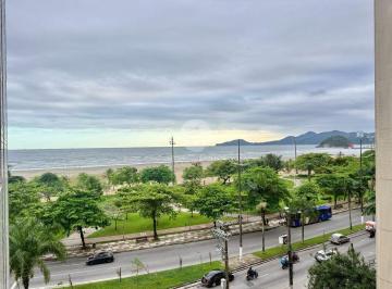 Apartamento · 70m² · 2 Quartos · 1 Vaga · Apartamento Frente Mar, 75 m², 2 Dormitórios e Varanda com Vista para o Mar na Pompéia – Santos/SP