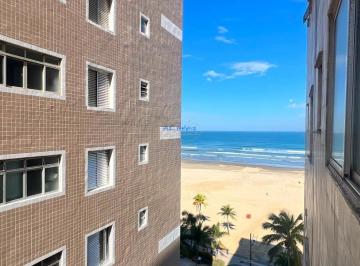 Apartamento · 76m² · 2 Quartos · 1 Vaga · Prédio Frente Mar - Apto 2 dorms, Mobiliado c/ Vista - 360 mil