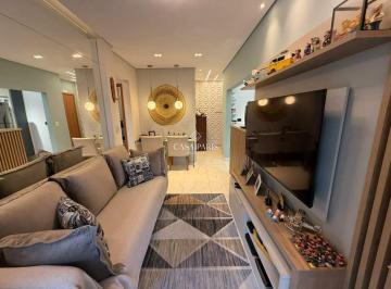 Apartamento · 69m² · 2 Quartos · 1 Vaga · Apartamento mobiliado de 2 quartos com suíte e varanda gourmet no Caiçara