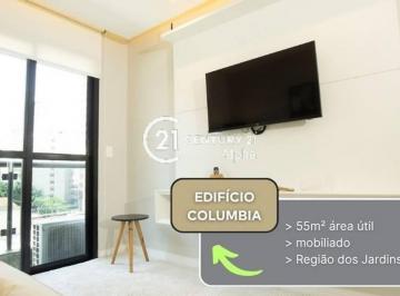 514ccce88321678d9b02726e00cf9a2b88054336 · Apartamento com 1 dormitório, 55 m² - venda por R$ 850.000,00 ou aluguel por R$ 6.665,00/mês - Jardi