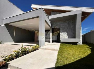 Casa · 154m² · 3 Quartos · 4 Vagas · Casa Nova de Alto Padrão com 3 Dormitórios à Venda, 153m² – Jardim Bela Vista, Indaiatuba/SP.