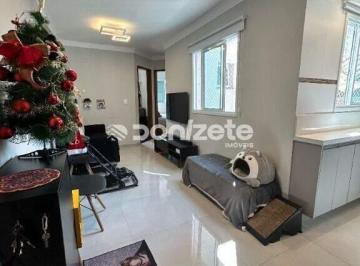 Apartamento · 70m² · 2 Quartos · 2 Vagas · Cobertura com 2 dormitórios à venda, 70 m² por R$ 470.000,00 - Campestre - Santo André/SP