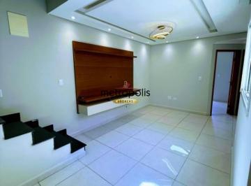 Sala · Cobertura com 2 dormitórios à venda, 85 m² por R$ 360.000,00 - Vila João Ramalho - Santo André/SP