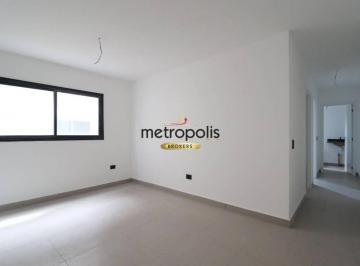 Sala de estar · Cobertura com 2 dormitórios à venda, 88 m² por R$ 450.000,00 - Vila Guiomar - Santo André/SP