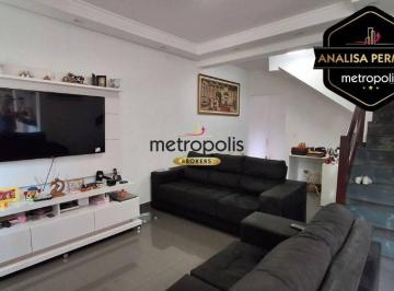 Sala · Sobrado com 4 dormitórios à venda, 258 m² por R$ 905.000,00 - Vila Vivaldi - São Bernardo do Campo/S