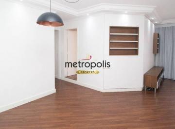 Sala · Apartamento com 3 dormitórios à venda, 98 m² por R$ 742.000,00 - Vila São Pedro - Santo André/SP