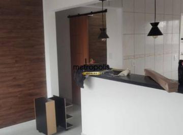Sala · Apartamento com 3 dormitórios para alugar, 87 m² por R$ 3.576,23/mês - Vila Caminho do Mar - São Ber