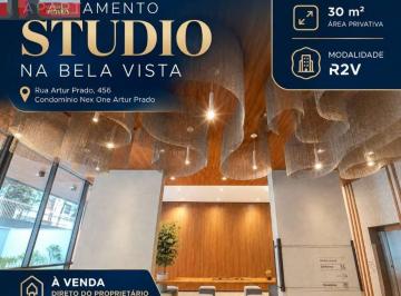 1105fa19382f2eb3f538627bba0bd94788628cff · Studio R2V, R. Artur Prado, 456 - Bela Vista, 32m², Nex One Artur Prado, Direto do Proprietário