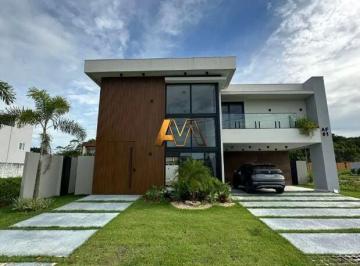 Casa · 344m² · 4 Quartos · 4 Vagas · CASA 4 SUITES NO ALPHAVILLE LITORAL NORTE