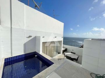 Apartamento · 90m² · 1 Quarto · 2 Vagas · Cobertura para venda em Ondina de 90.00m² com 1 Quarto, 1 Suite e 2 Garagens
