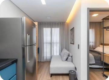 Apartamento de 1 quarto, Curitiba · Studio mobiliado no Agua Verde