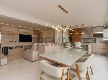Apartamento · 127m² · 3 Quartos · 2 Vagas · Locação apto totalmente mobiliado na Vila Anastácio com 3 suítes