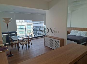 Apartamento · 40m² · 1 Quarto · 1 Vaga · Studio de Alto Padrão - Locação -  Mobiliado - 1 vaga - Lazer Completo - Jardins