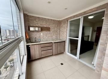 Apartamento · 75m² · 2 Quartos · 1 Vaga · Apartamento mobiliado de 75 m² com vista para o mar em Ocian, Praia Grande