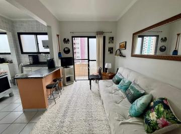 Apartamento · 47m² · 1 Quarto · 1 Vaga · Apartamento mobiliado de 1 quarto à venda na Guilhermina, Praia Grande/SP