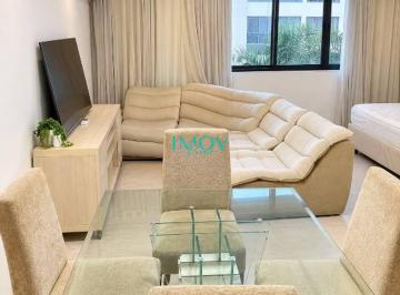 e27e261805ed9ac8d150cf053e18aa175f587c10 · Apartamento com 1 dormitório para alugar, 47 m² por R$ 3.555/mês - Jardim Aquárius - São José dos Ca