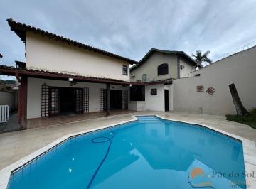 Casa · 297m² · 4 Quartos · 2 Vagas · Sobrado de Alto Padrão no Canto do Forte com 4 Dormitórios e Piscina - Praia Grande/SP