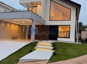 Foto 01 · CASA TÉRREA PARA LOCAÇÃO NO CONDOMÍNIO BRISAS JUNDIAÍ- 4 SUÍTES,, MEZANINO, 3 VAGAS, ESPAÇO GOURMET,