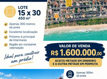 Terreno , Cabedelo · ️ TERRENO À VENDA EM INTERMARES — EXCELENTE OPORTUNIDADE PARA INVESTIDORES E INCORPORADORAS