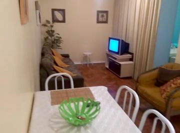 Apartamento en Venda de 1 quarto · Apartamento 1 dormitório prédio com lazer e Garagem frente a praia Santos SP