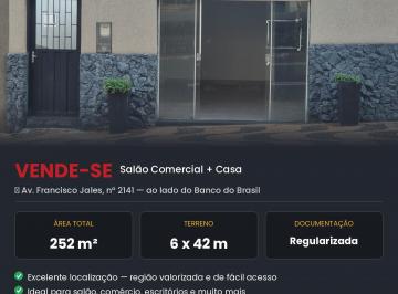 Comercial de 2 quartos, Jales · Imóvel Comercial no Centro de Jales-Sp