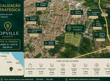 Terreno · 259m² · Topville Eusébio