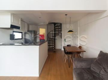 Apartamento · 78m² · 2 Quartos · 1 Vaga · Flat para alugar em Moema de 78.00m² com 2 Quartos, 1 Suite e 1 Garagem