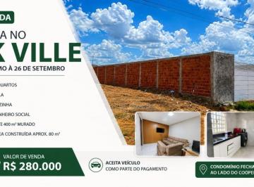 Casa de 2 quartos, Vicente Pires · Casa à Venda no JK Ville | 2 Quartos | Lote 400m² | Condomínio Fechado | 26 de Setembro |Brasília DF
