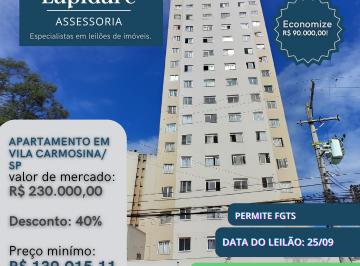 Apartamento de 2 quartos, São Paulo · Apartamento de leilão em Vila Carmosina/SP