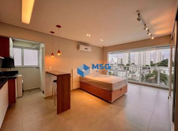 f71bb99266e6f5c6f87e8d09268f3b0114a6c200 · Studio Mobiliado com terraço envidraçado e lazer completo na Aclimação!