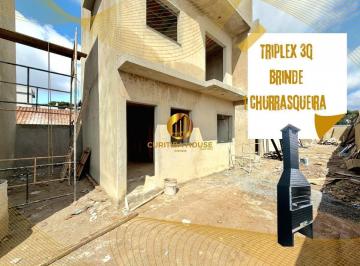 202609211537559073.jpg · Sobrado triplex 3 quartos condomínio fechado na Rua Porecatu, 1008, Sítio Cercado