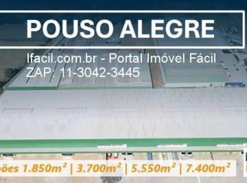 Foto 01 · Galpão em Pouso Alegre 1.850m 2.700m 5.550m 7.400m - Ifacil.com.br