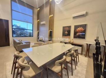 Casa · 319m² · 3 Quartos · 4 Vagas · Casa Sobrado com elevador à venda no Condomínio Residencial Santorini - Paulínia/SP.