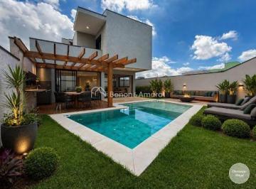 Casa · 196m² · 3 Quartos · 4 Vagas · Casa Moderna com Piscina no Condomínio Bella Campinas - Exclusividade e Conforto
