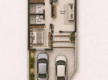 Casa Venda 10m² de 2 quartos · Casa para venda em Vila Brasileira de 56.00m² com 2 Quartos, 1 Suite e 4 Garagens
