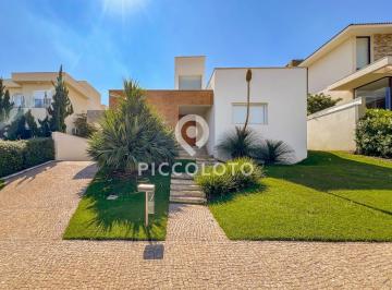 Casa · 350m² · 4 Quartos · 4 Vagas · Sobrado à venda e para alugar em Campinas, Loteamento Mont Blanc Residence, com 4 suítes