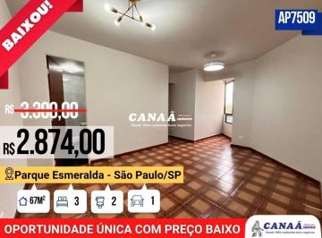a1c938908b9c16ad90a9772bfd12ac080782bfb8 · Apartamento com 3 dormitórios para alugar, 67 m² por R$ 2.874,00/mês - Parque Esmeralda - São Paulo/