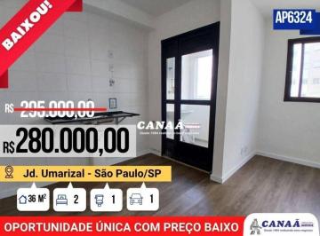 15b308aa2b4acb65e6da5fbd90f0944fae442c0f · Apartamento com 2 dormitórios à venda, 36 m² por R$ 280.000,00 - Umarizal - São Paulo/SP