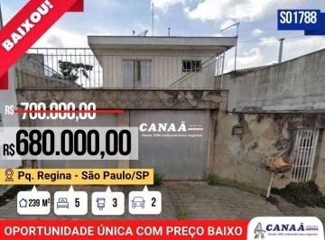 9e50d97a10b80ad5828be2c374d55eb8244fe9ac · Sobrado com 5 dormitórios à venda, 239 m² por R$ 680.000,00 - Parque Regina - São Paulo/SP