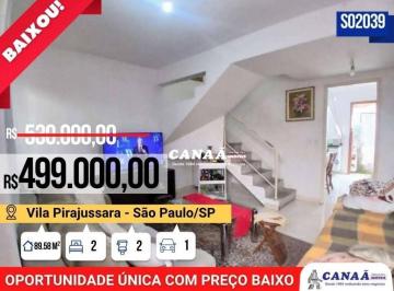 39858e6758f10146ac22bf2a6bf0e204956329c0 · Sobrado com 2 dormitórios à venda, 89 m² por R$ 499.000,00 - Vila Pirajussara - São Paulo/SP