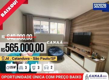 804264d2e4eff596f1615ebd17b5f831a3e62319 · Sobrado com 3 dormitórios à venda, 125 m² por R$ 565.000,00 - Jardim Catanduva - São Paulo/SP