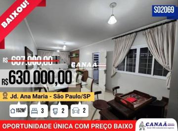5dcab87d5e38fd25ec33728c531f9b4bab7d307d · Sobrado com 3 dormitórios à venda, 152 m² por R$ 630.000,00 - Jardim Ana Maria - São Paulo/SP