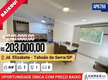 80e57f97e4fab2046388ea40f35ae1b02a1660e1 · Apartamento com 2 dormitórios à venda, 45 m² por R$ 203.000,00 - Jardim Elizabete - Taboão da Serra/