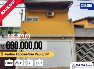 b4778e4570b995fc6c6399f1b97360cfc37fb371 · Sobrado com 4 dormitórios à venda, 160 m² por R$ 690.000,00 - Jardim Taboão - São Paulo/SP