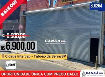645100e2005f47fd64a1df4c2a581c50e7339d41 · Salão para alugar, 300 m² por R$ 6.900,00/mês - Cidade Intercap - Taboão da Serra/SP