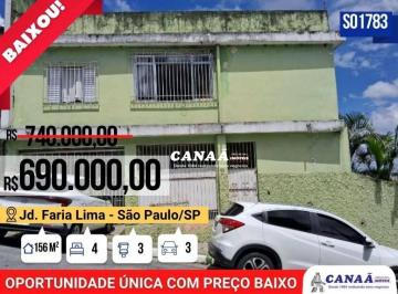 474d6e49baf970fd24420ed0bc8f588e52606675 · Sobrado com 4 dormitórios à venda, 156 m² por R$ 690.000,00 - Jardim Faria Lima - São Paulo/SP