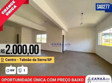 e83f62680aae5ffb4b25cb37c34ef1a74d7f9129 · Sala para alugar, 54 m² por R$ 2.000,00/mês - Centro - Taboão da Serra/SP